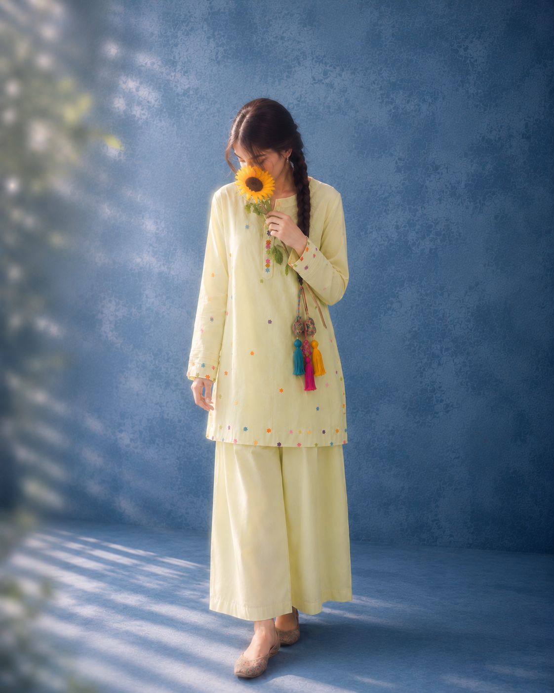 NOOR 2 Piece Stitched Co-Ord Set