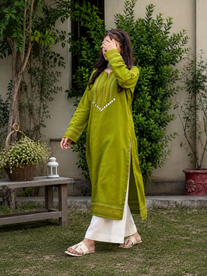 ZAYTOON 2 Piece Stitched Lawn Suit