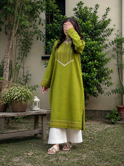 ZAYTOON 2 Piece Stitched Lawn Suit