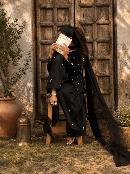 NOIR BLOOM 2 Piece Stitched Suit