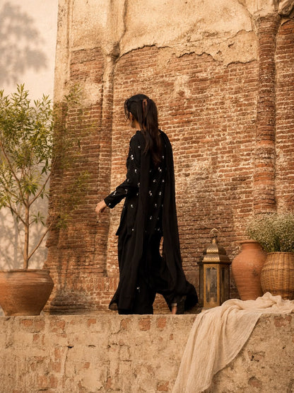 NOIR BLOOM 2 Piece Stitched Suit