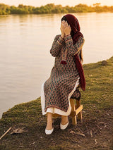 MEHRAB 2 Piece Stitched Lawn Suit