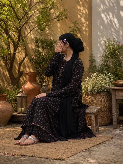 NOIR PETAL 2 Piece Stitched Lawn Suit