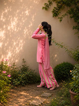 ROSE BLOOM 2 Piece Stitched Suit