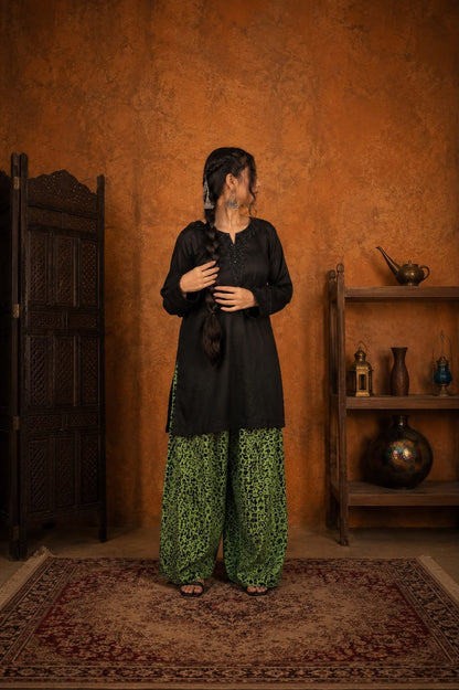 ZAMRUD  2 Piece Stitched Lawn Suit