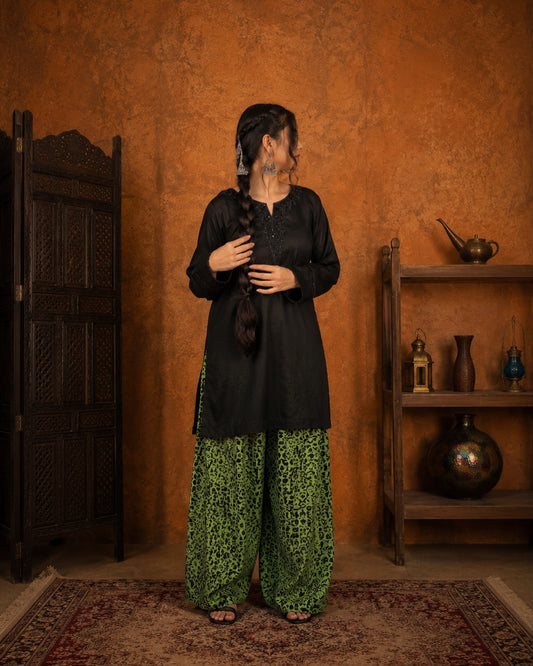 ZAMRUD  2 Piece Stitched Lawn Suit