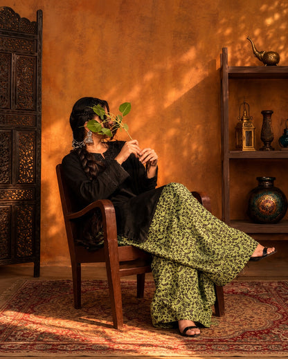 ZAMRUD  2 Piece Stitched Lawn Suit