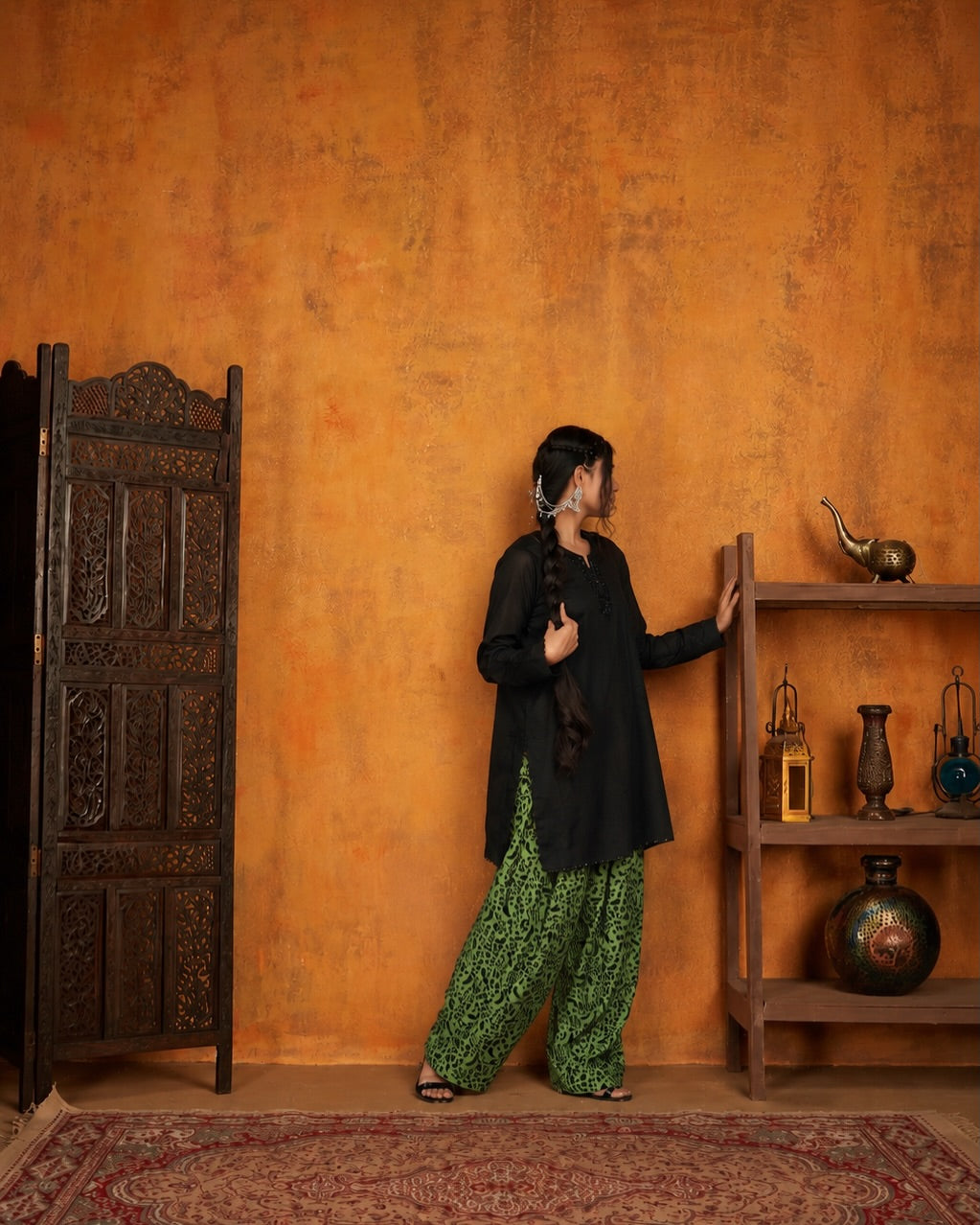 ZAMRUD  2 Piece Stitched Lawn Suit